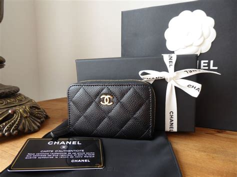 chanel boy zip coin purse|chanel zip card holder.